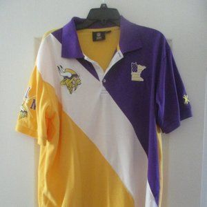 Minnesota Vikings Rugby-style Polo Shirt
